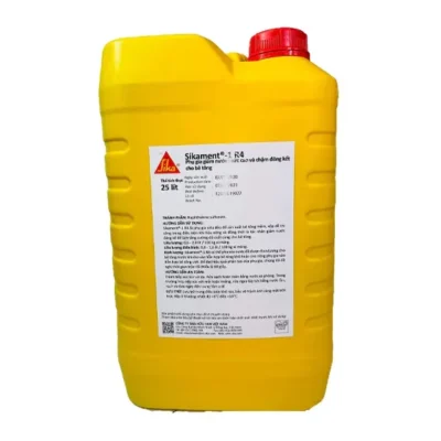 Sika Ment R4 -25L Phụ gia giảm nước, hỗ trợ nhanh tháo ván khuôn