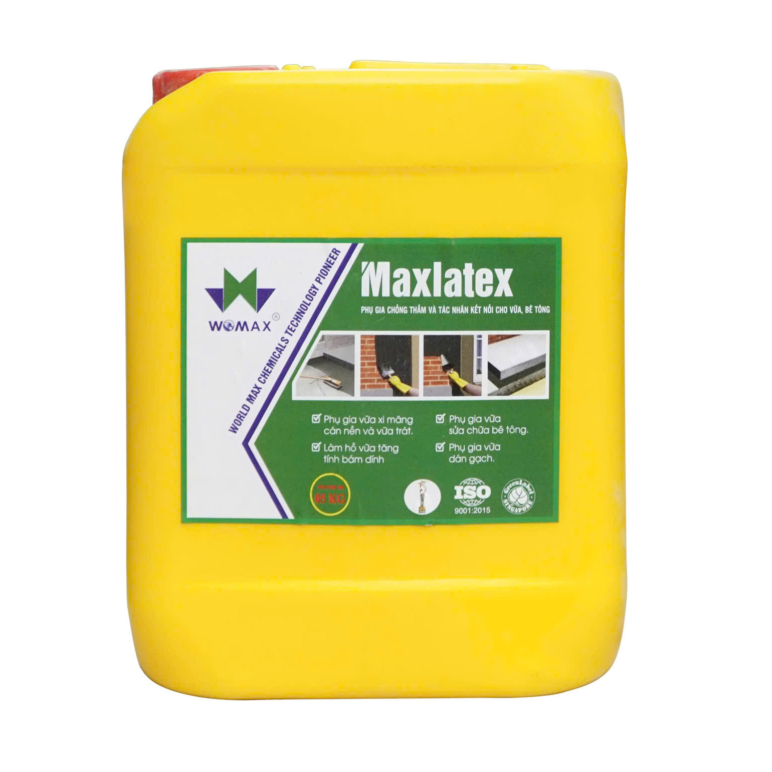 Phụ gia bê tông Max Latex - 5 lít Phụ gia bê tông Max Latex - 5 lít